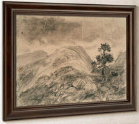 Landscape With Pine By Nicolai Astrup Fine Art Print