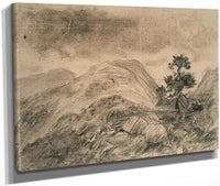 Landscape With Pine By Nicolai Astrup Fine Art Print