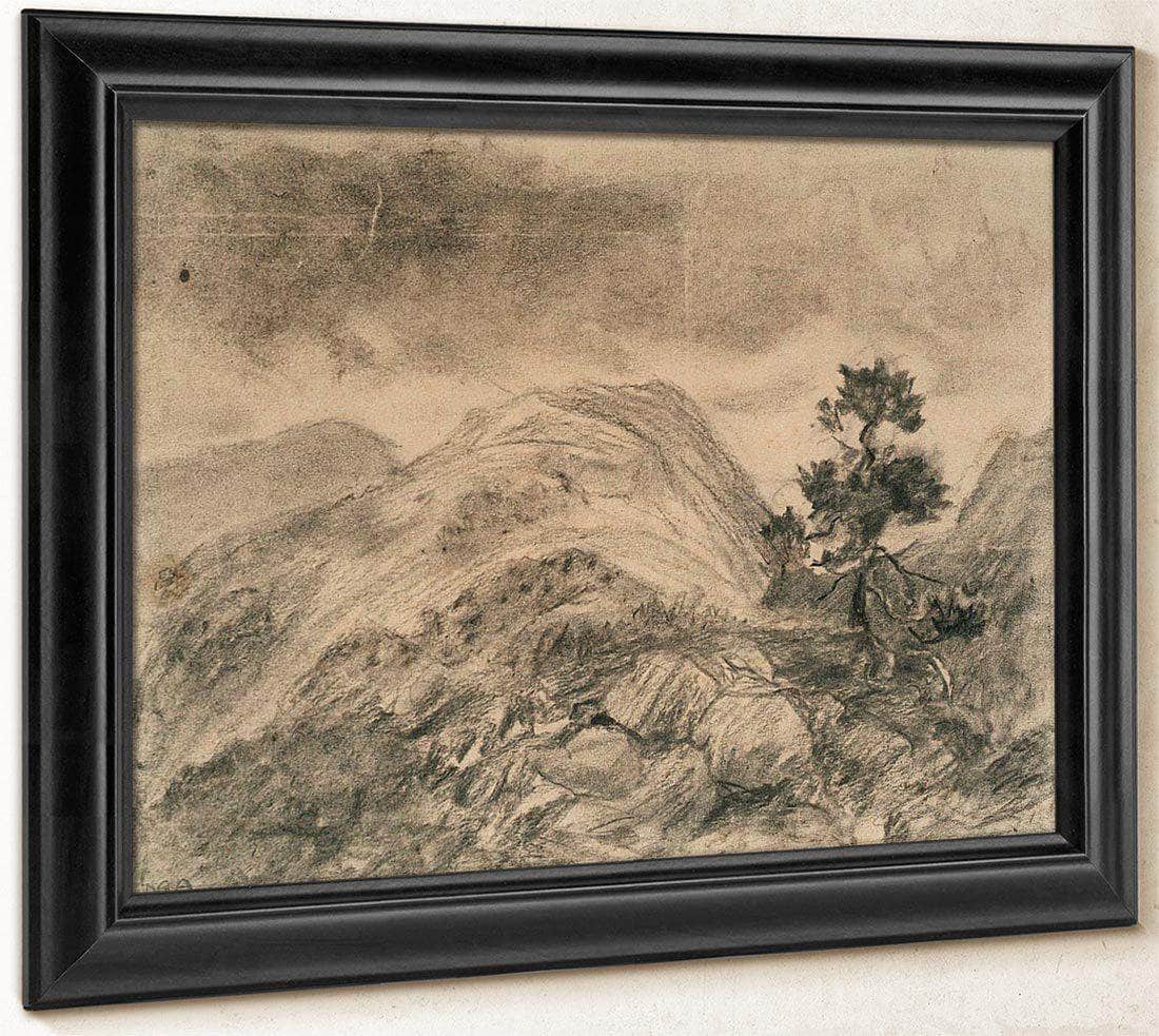Landscape With Pine By Nicolai Astrup Fine Art Print