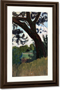 Landscape With Pine By Paula Modersohn Becker Fine Art Print