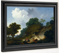 Landscape With Shepherds And Flock Of Sheep 1763 1765 52X73Cm National Museum Of Western Art By Jean Honore Fragonard Fine Art Print