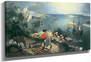 Landscape With The Fall Of Icarus By Pieter Bruegel Fine Art Print