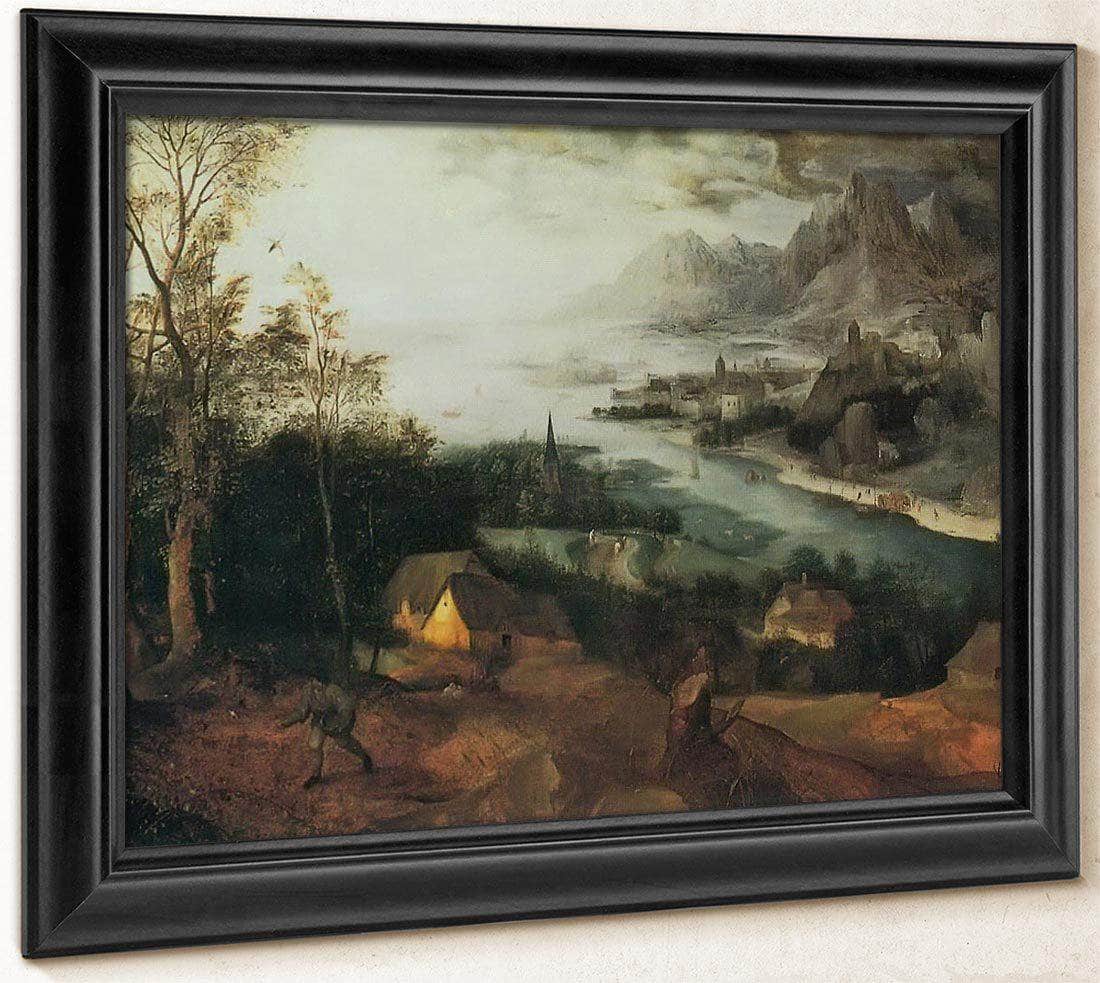 Landscape With The Parable Of The Sower 1557 By Pieter Bruegel Fine Art Print