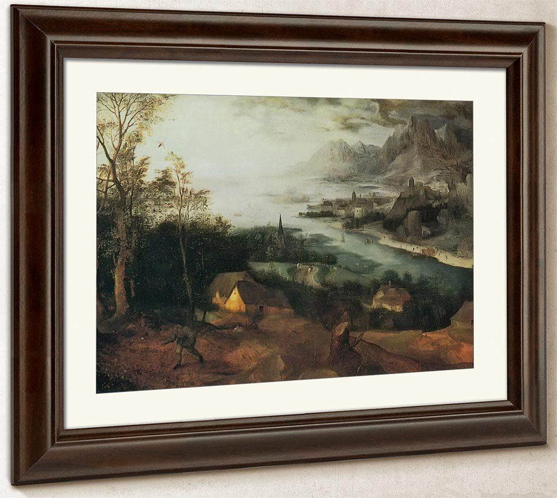 Landscape With The Parable Of The Sower 1557 By Pieter Bruegel Fine Art Print