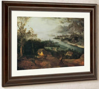 Landscape With The Parable Of The Sower 1557 By Pieter Bruegel Fine Art Print