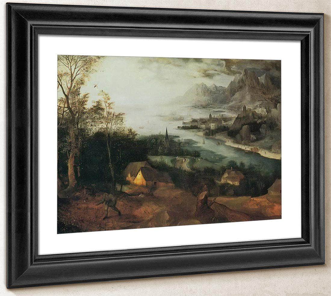 Landscape With The Parable Of The Sower 1557 By Pieter Bruegel Fine Art Print