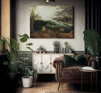 Landscape With The Parable Of The Sower 1557 By Pieter Bruegel Fine Art Print