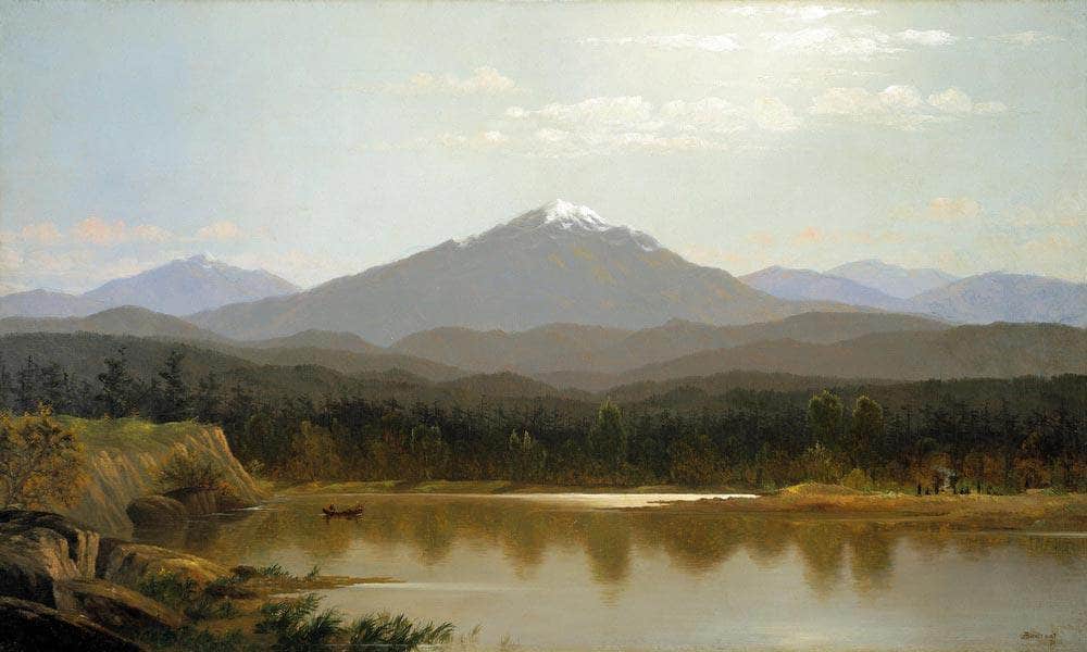 Laramie Peak By Albert Bierstadt Fine Art Print