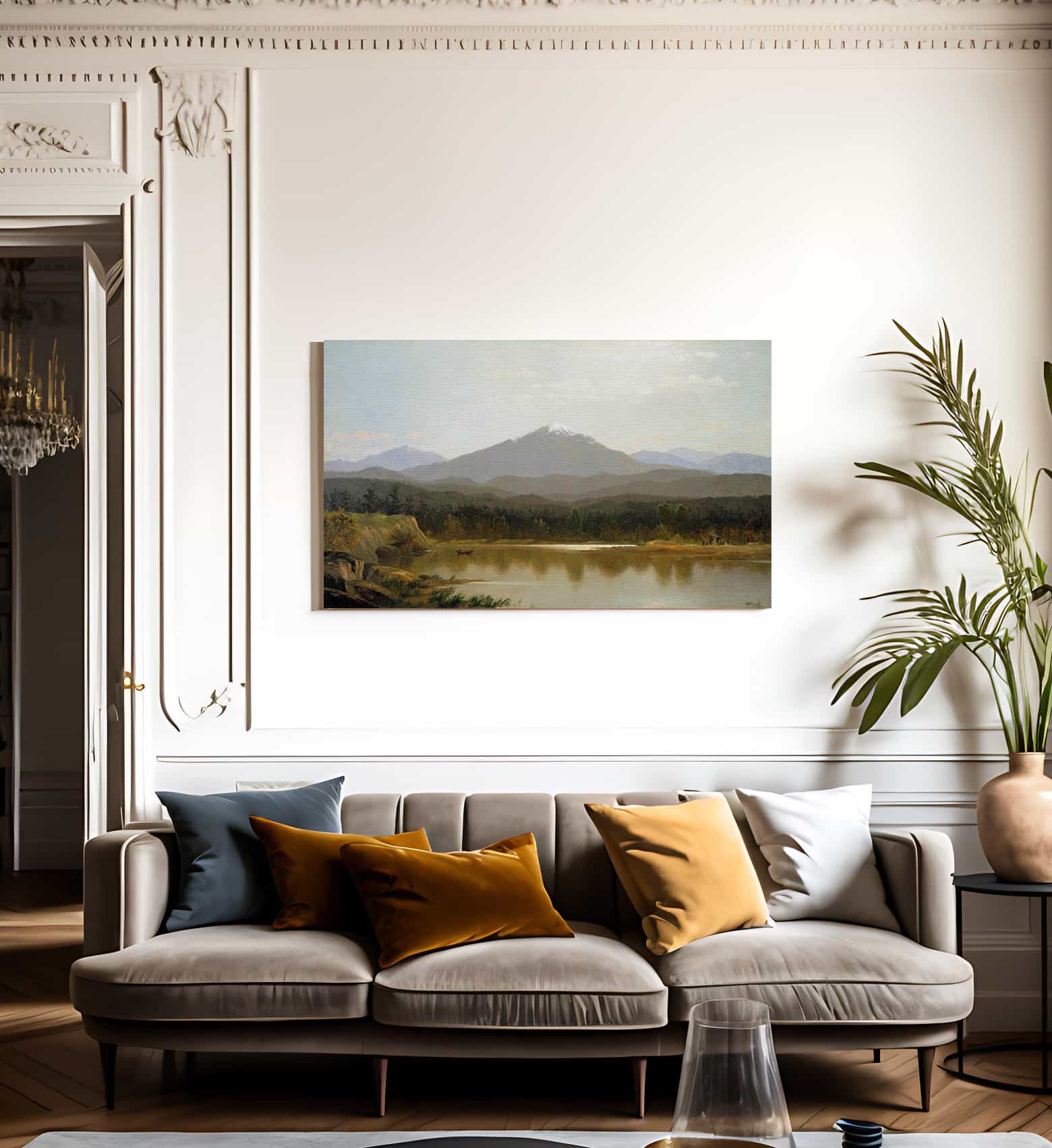 Laramie Peak By Albert Bierstadt Fine Art Print