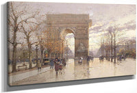 Larc De Triomphe 2 By Eugene Galien Laloue Fine Art Print