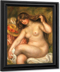 Large Bather By Pierre August Renoir Fine Art Print