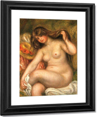 Large Bather By Pierre August Renoir Fine Art Print