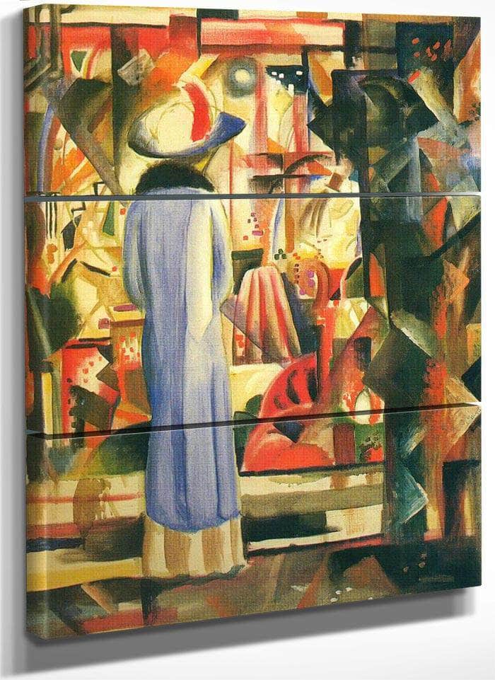 Large Bright Window By August Macke Fine Art Print