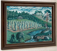 Large Stook 1 By Nicolai Astrup Fine Art Print