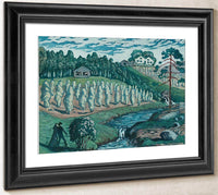 Large Stook 1 By Nicolai Astrup Fine Art Print