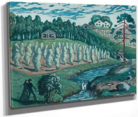 Large Stook 1 By Nicolai Astrup Fine Art Print