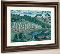 Large Stook 1 By Nicolai Astrup Fine Art Print