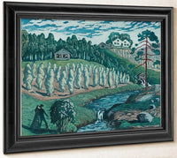 Large Stook 1 By Nicolai Astrup Fine Art Print