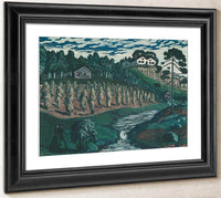 Large Stook 3 By Nicolai Astrup Fine Art Print