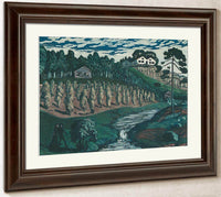 Large Stook 3 By Nicolai Astrup Fine Art Print