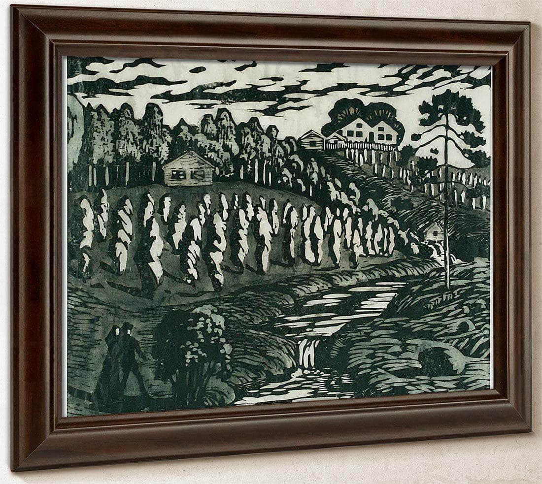 Large Stook 4 By Nicolai Astrup Fine Art Print