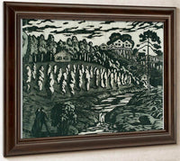 Large Stook 4 By Nicolai Astrup Fine Art Print