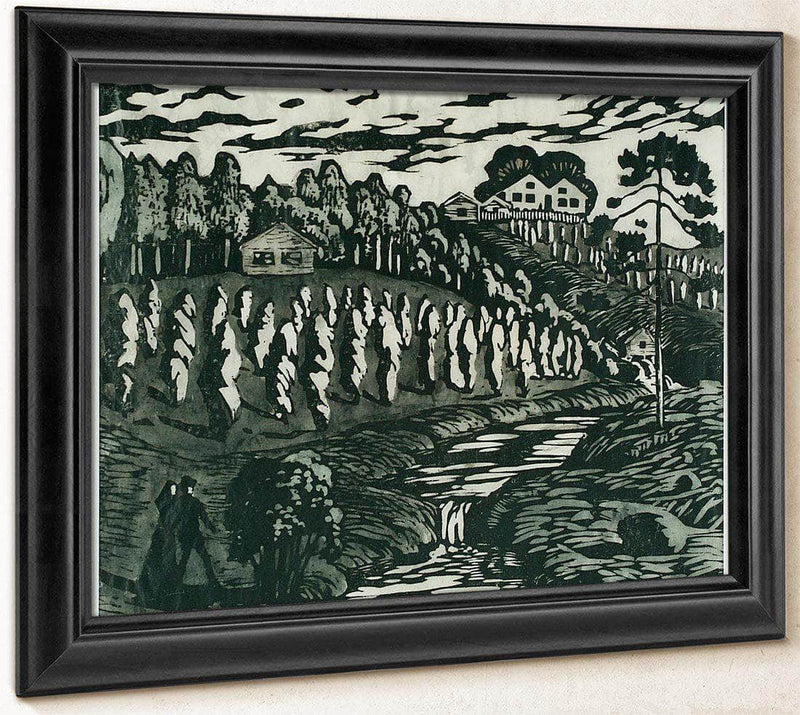 Large Stook 4 By Nicolai Astrup Fine Art Print