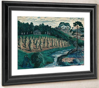 Large Stook By Nicolai Astrup Fine Art Print