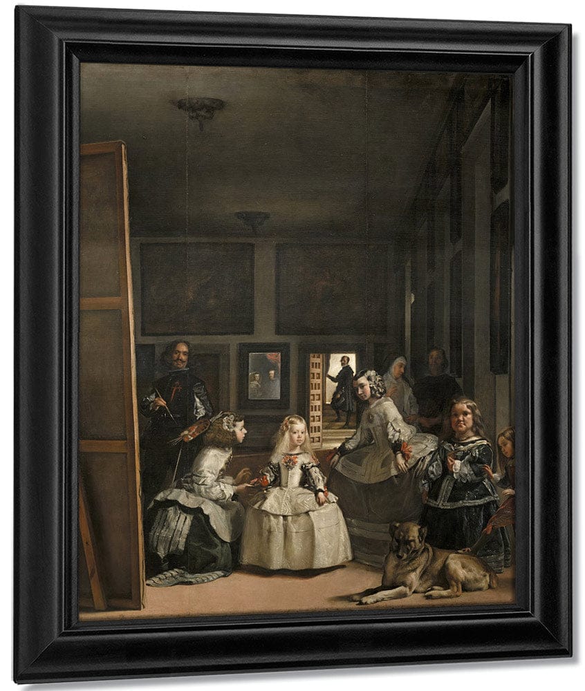 Las Meninas By Diego Velazquez Fine Art Print