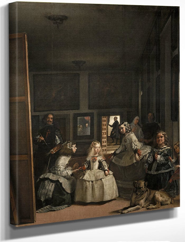 Las Meninas By Diego Velazquez Fine Art Print