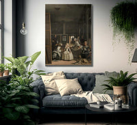 Las Meninas By Diego Velazquez Fine Art Print