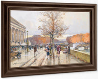 Lassemblee Nationale Et Le Pont De La Concorde By Eugene Galien Laloue Fine Art Print