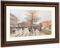 Lassemblee Nationale Et Le Pont De La Concorde By Eugene Galien Laloue Fine Art Print