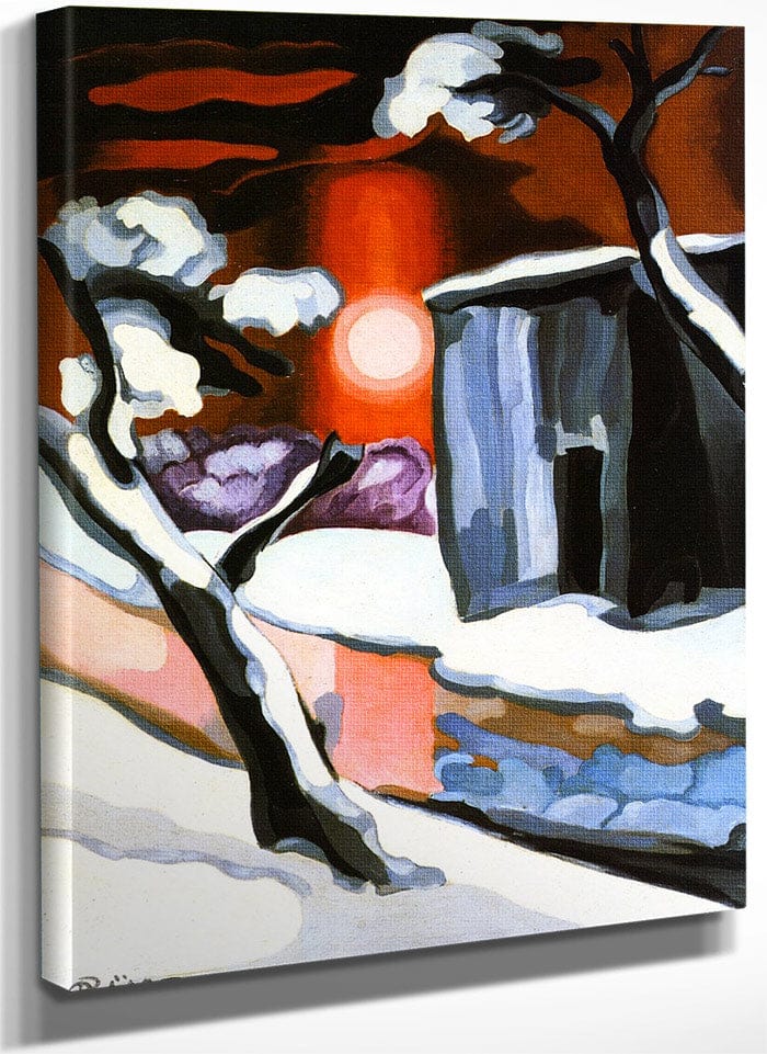 Last Evening Of The Year By Oscar Bluemner Fine Art Print
