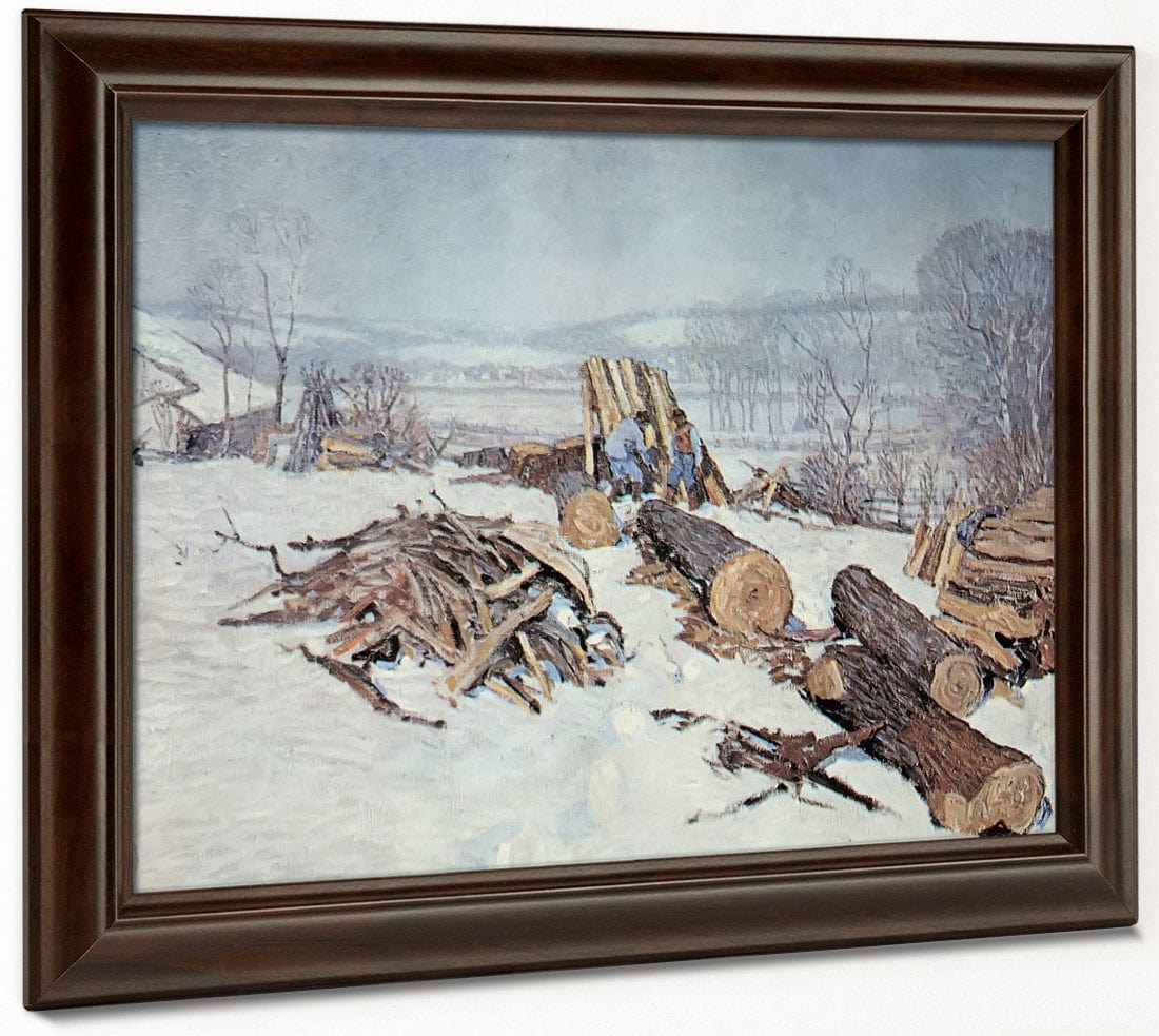 Last Of The Chestnuts (Tree Cutters) By NC Wyeth Fine Art Print