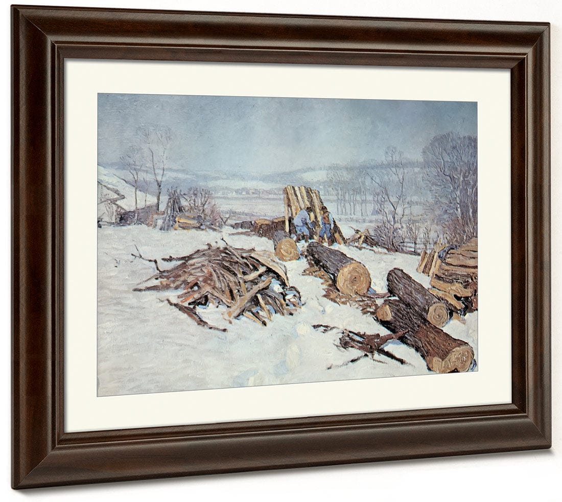 Last Of The Chestnuts (Tree Cutters) By NC Wyeth Fine Art Print