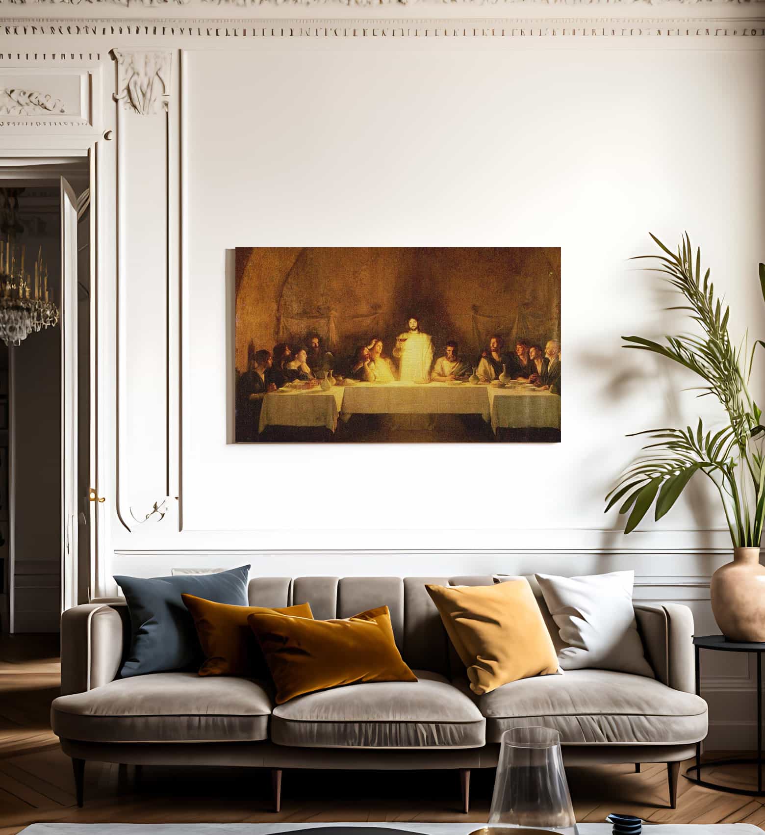 Last Supper By Pascal Dagnan Bouveret Fine Art Print