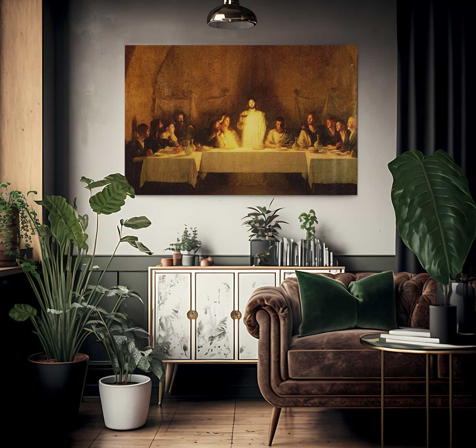 Last Supper By Pascal Dagnan Bouveret Fine Art Print