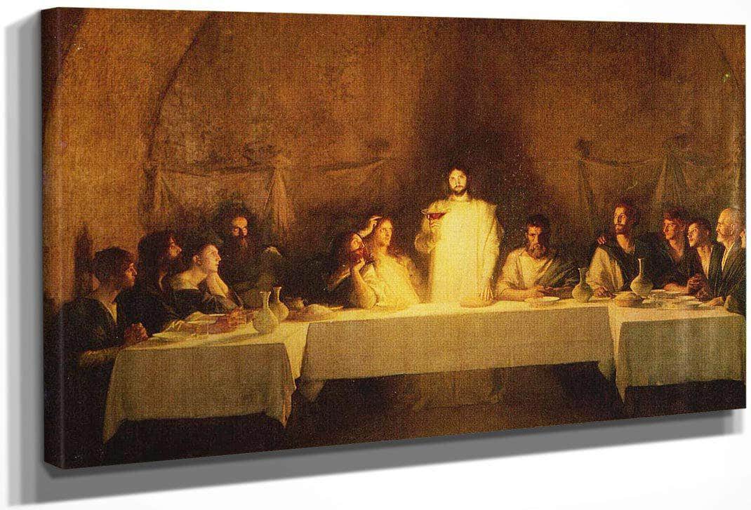 Last Supper By Pascal Dagnan Bouveret Fine Art Print