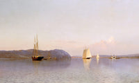 Late Afternoon, Haverstraw Bay By Francis Augustus Silva Fine Art Print