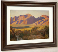 Late Light On The Catalinas By Maynard Dixon Fine Art Print