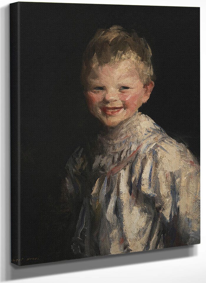 Laughing Child By Robert Henri Fine Art Print