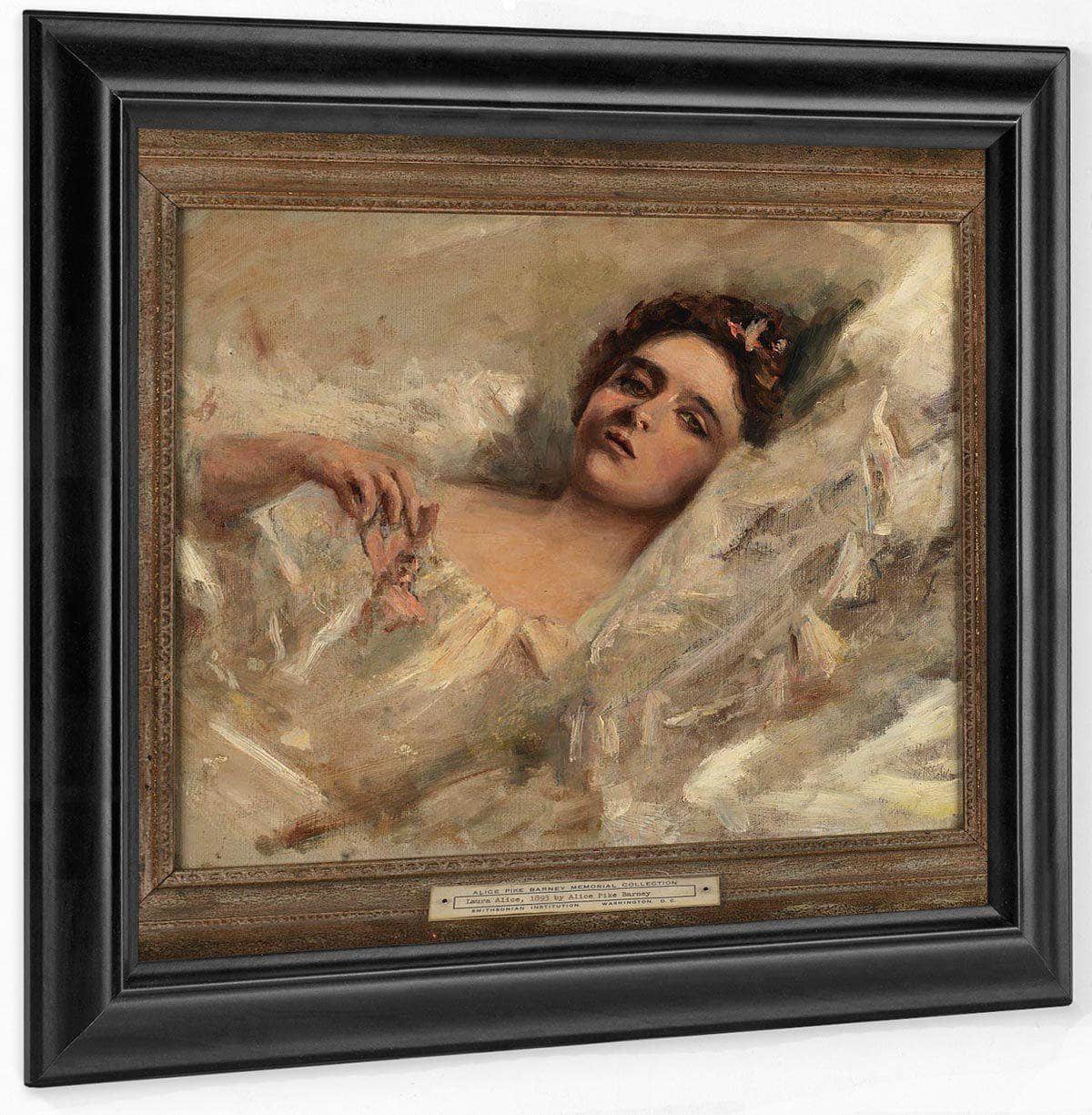 Laura Alice, 1893 By Alice Pike Barney Fine Art Print