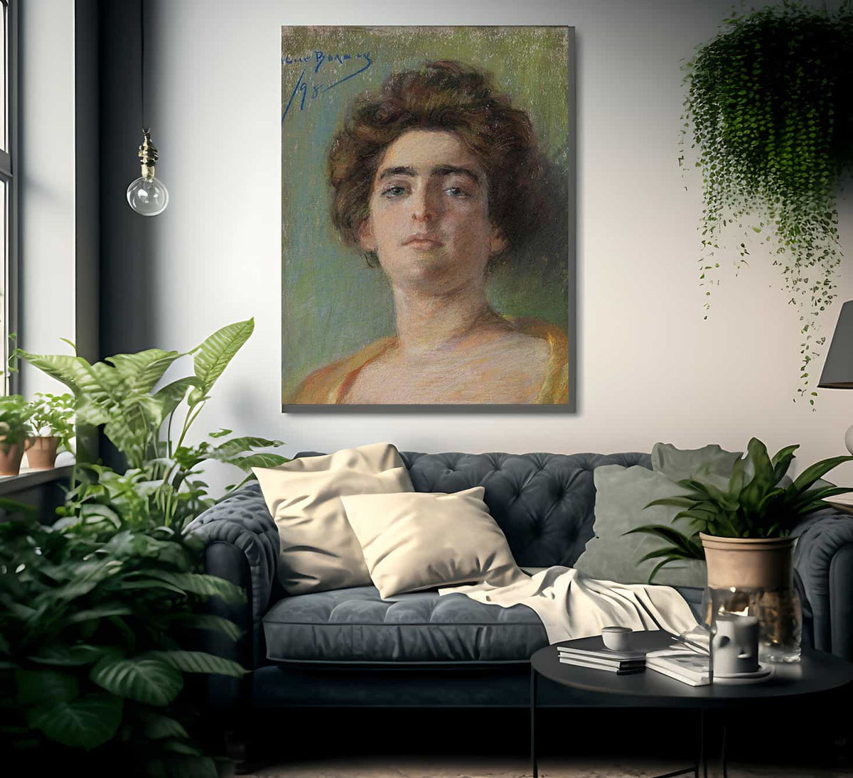 Laura Alice By Alice Pike Barney Fine Art Print