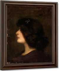 Laura At Fifteen By Alice Pike Barney Fine Art Print