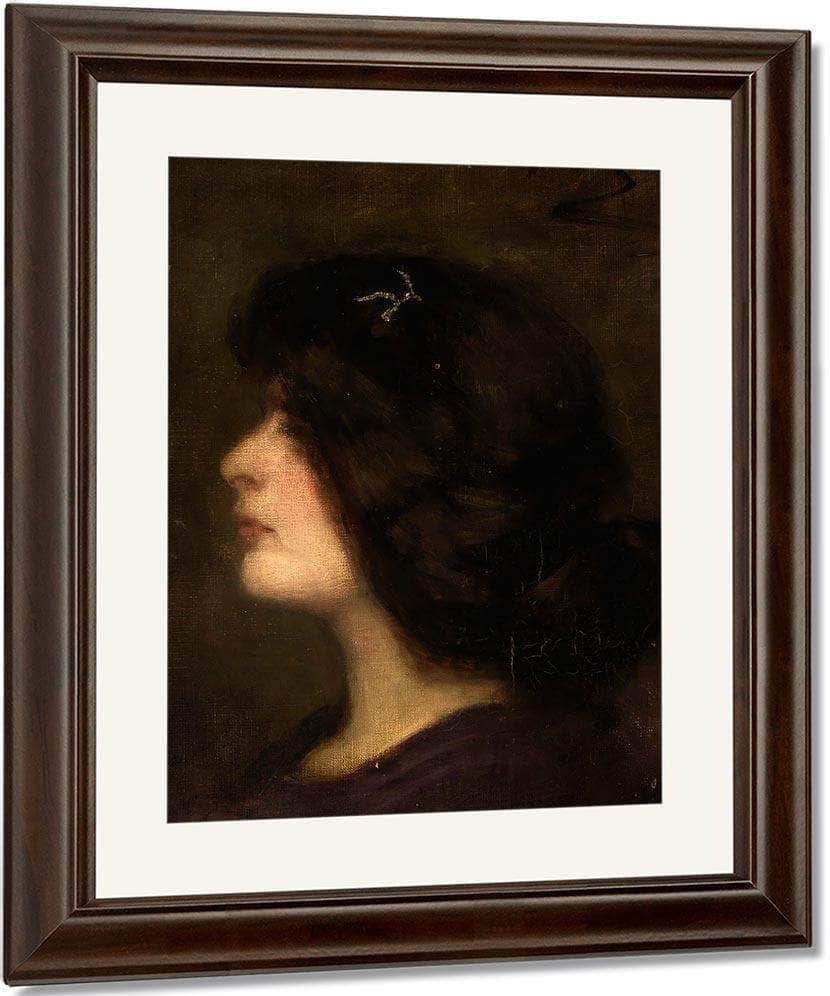 Laura At Fifteen By Alice Pike Barney Fine Art Print