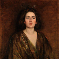 Laura At Sixteen By Alice Pike Barney Fine Art Print