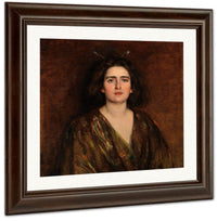 Laura At Sixteen By Alice Pike Barney Fine Art Print