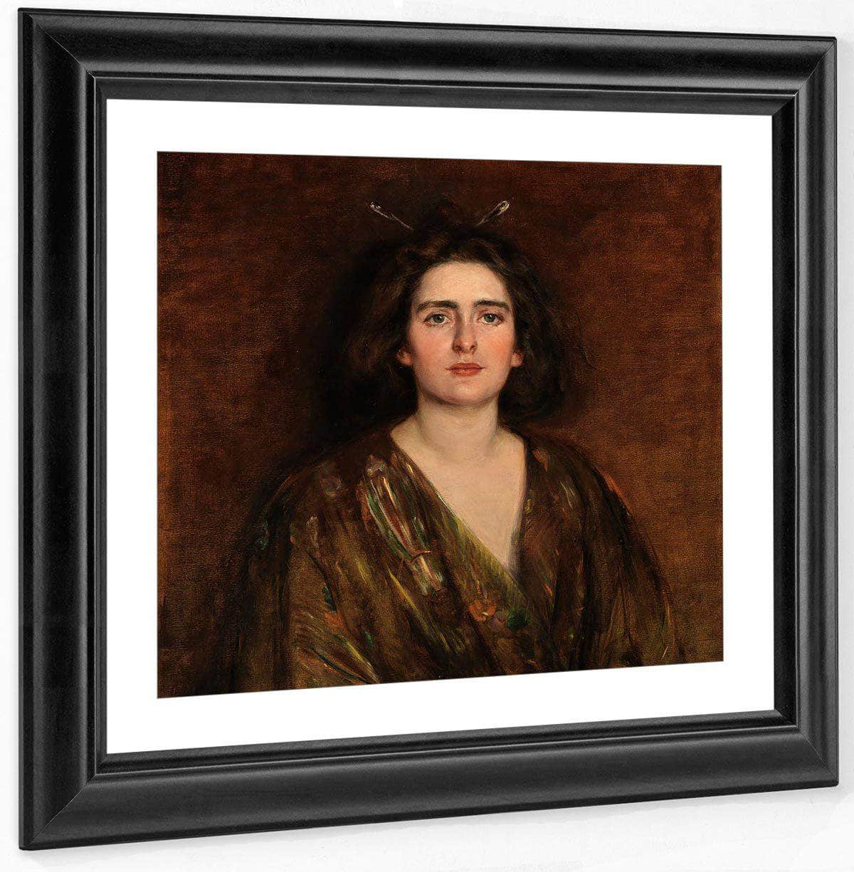 Laura At Sixteen By Alice Pike Barney Fine Art Print