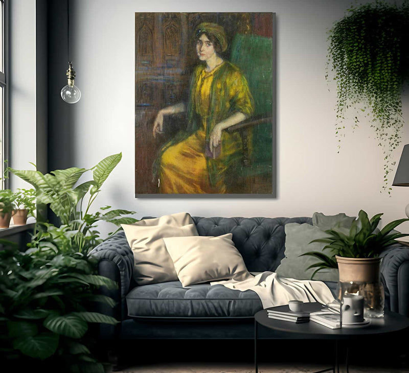 Laura Dreyfus Barney By Alice Pike Barney Fine Art Print